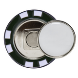 Metal Poker Chip w/Magnetic Ball Marker