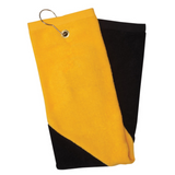 Two-Tone Midweight Golf Towel