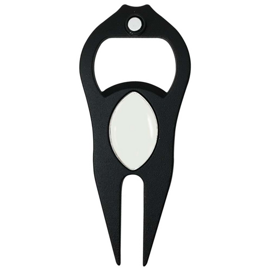 Hat Trick 6 in 1 Divot Tool w/ Football Shaped Marker