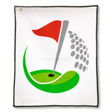 Microfiber Waffle Small Golf Towel