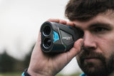 Shot Scope PRO ZR Golf Laser Rangefinder with a DuraShield HardShell and Cart Magnet