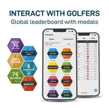 Shot Scope CONNEX - Lightweight Golf Club Performance Tracking Tags (x16) with RFID Technology - Record on Course Data - No Additional Fees