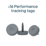 Shot Scope CONNEX - Lightweight Golf Club Performance Tracking Tags (x16) with RFID Technology - Record on Course Data - No Additional Fees