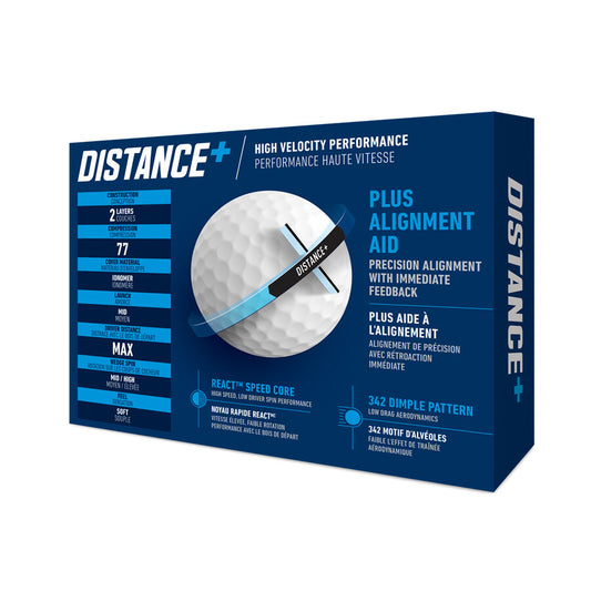 Taylormade Distance + Custom Logo Golf Balls (12 Ball Pack)