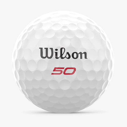 Wilson 50 Elite Custom Logo Golf Balls (12 Ball Pack)