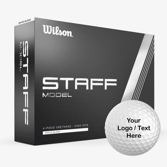 Wilson Staff Model Custom Logo Golf Balls (12 Ball Pack)