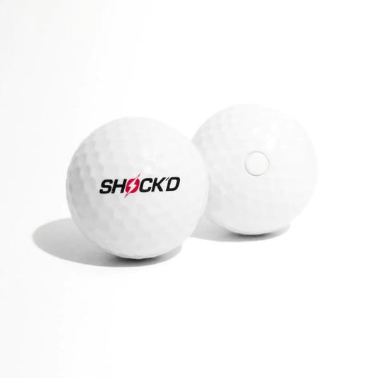 SHOCK'D Golf Balls - The World's Loudest Golf Ball Incognito - 3 Ball Pack (Formely Mach One Golf Balls)