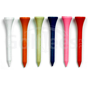 2 1/8'' Wooden Golf Tees - Golf Tees Etc