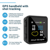 Shot Scope H4 GPS Handheld with Performance Tracking