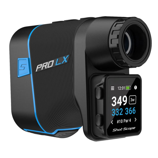 Shot Scope PRO LX+ (2nd Gen) Laser Rangefinder with GPS Distances and Performance Tracking