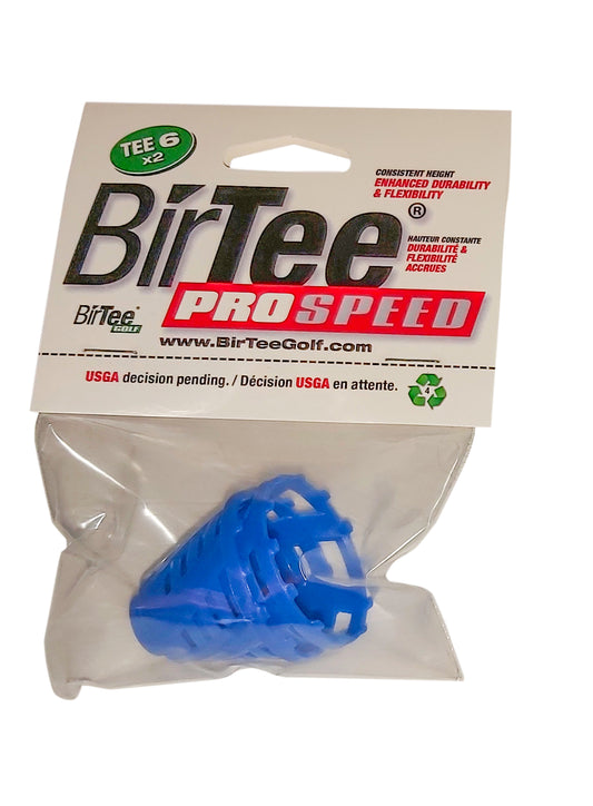 Birtee PRO SPEED Individual Tee Packs - Size #6 - 2 Tees Per Pack