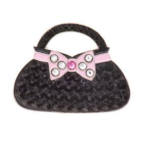 Bonjoc Crystal Golf Ball Marker & Magnetic Hat Clip - Seema Sparkle Collection - Golf Tees Etc
