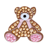 Bonjoc Crystal Golf Ball Marker & Magnetic Hat Clip - Seema Sparkle Collection - Golf Tees Etc