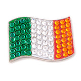 Bonjoc Crystal Golf Ball Marker & Magnetic Hat Clip - Flag Collection - Golf Tees Etc