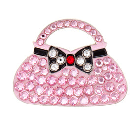 Bonjoc Crystal Golf Ball Marker & Magnetic Hat Clip - Seema Sparkle Collection - Golf Tees Etc