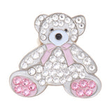 Bonjoc Crystal Golf Ball Marker & Magnetic Hat Clip - Seema Sparkle Collection - Golf Tees Etc