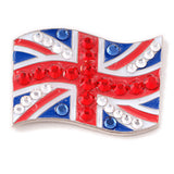 Bonjoc Crystal Golf Ball Marker & Magnetic Hat Clip - Flag Collection - Golf Tees Etc