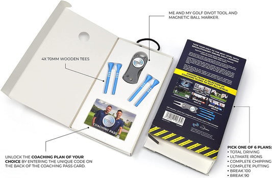 ME AND MY GOLF Online Lessons and Gift Pack - Coaching Plans to Transform Your Game