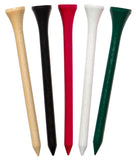 Pride Deluxe Bulk Golf Tees (Clear Coat Shiny Finish) - Various Sizes
