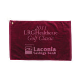 Personalized Platinum Collection Golf Towel - Corner Grommet