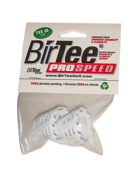 Birtee PRO SPEED Individual Tee Packs - Size #5 - 2 Tees Per Pack