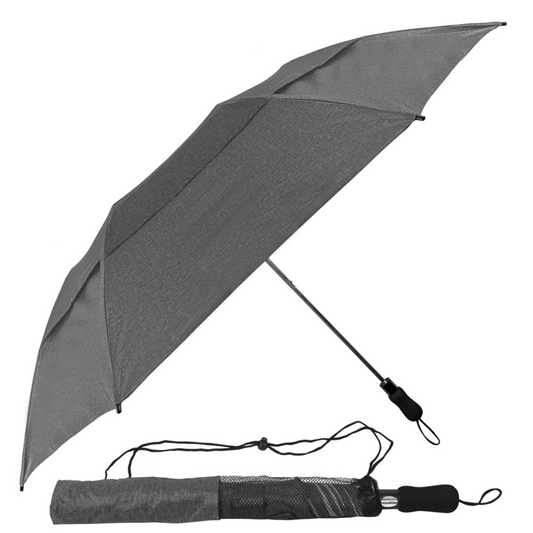 The Vented Heather Little Giant Folding Golf Umbrella 58"