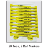 Golf Combo Packs (Tees &  Accessories)