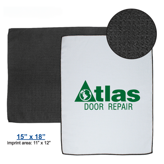 Custom Golf Waffle towels (15" x 18")
