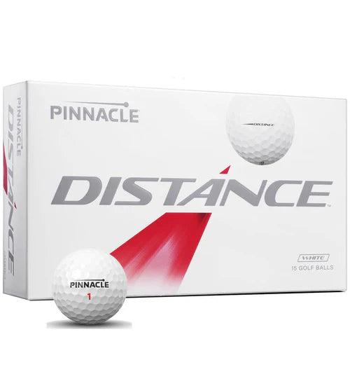 Pinnacle Distance Custom Logo Golf Balls (15 Ball Pack)