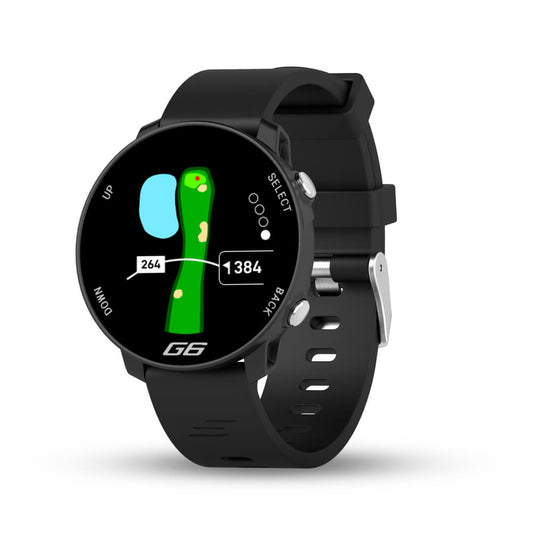 Shot Scope G6 Golf GPS Watch with Full hole maps and Interchangeable Straps