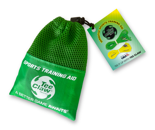 Mixed Pack of Green/Yellow Elastic Lanyards For Tee Claws