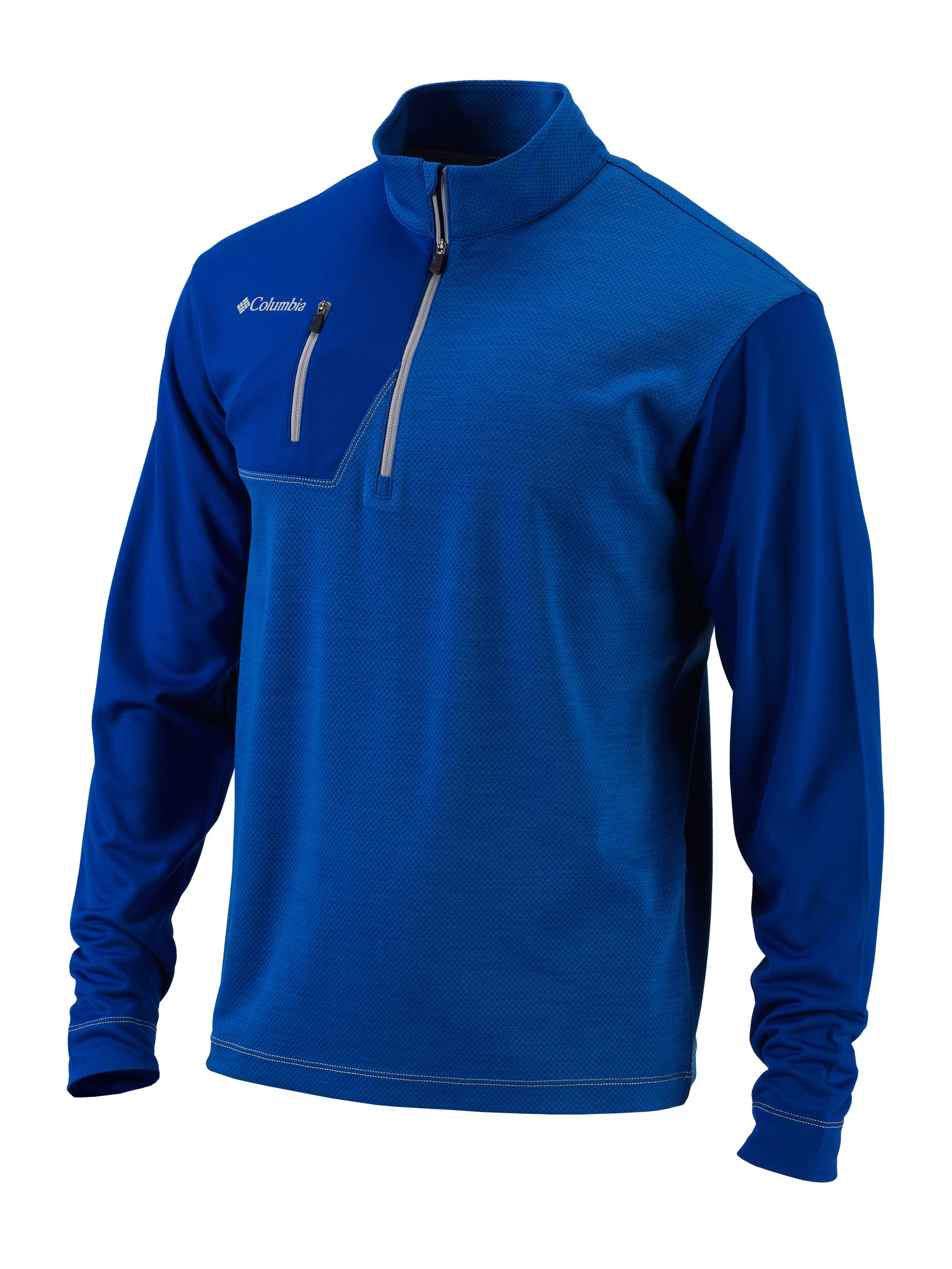 Columbia Mens Personalized Omni-Heat Regulation 1/4 Zip Pullover - Golf Tees Etc
