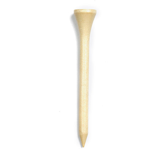 2 3/4'' Wooden Golf Tees - Natural - 15 Tee Pack