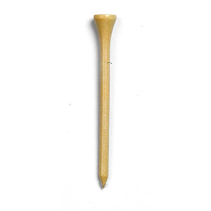 3 1/4'' Wooden Golf Tees - Natural - 15 Tee Pack