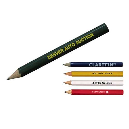 Personalized Hex Golf Pencils