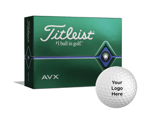 Titleist AVX Custom Logo Golf Balls (12 Ball Pack)