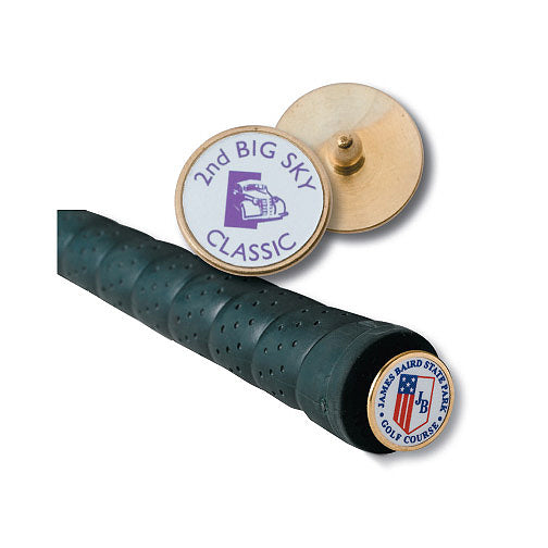 Custom Personalized Photo Dome Ball Marker (Min 100) - Golf Tees Etc