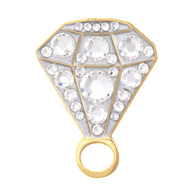 Bonjoc Crystal Golf Ball Marker & Magnetic Hat Clip - Seema Sparkle  Collection - Marry Me - Diamond Ring
