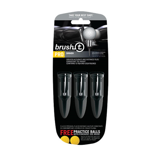 Brush T Pro 3 Driver Tees - Golf Tees Etc