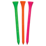 Pride Deluxe Bulk Golf Tees (Clear Coat Shiny Finish) - Various Sizes