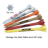 2 3/4'' or 3 1/4" Tree Saver Performance Personalized Golf Tees - 1 Ink Color