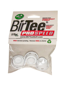 Birtee PRO SPEED Individual Tee Packs - Size #3 - 3 Tees Per Pack